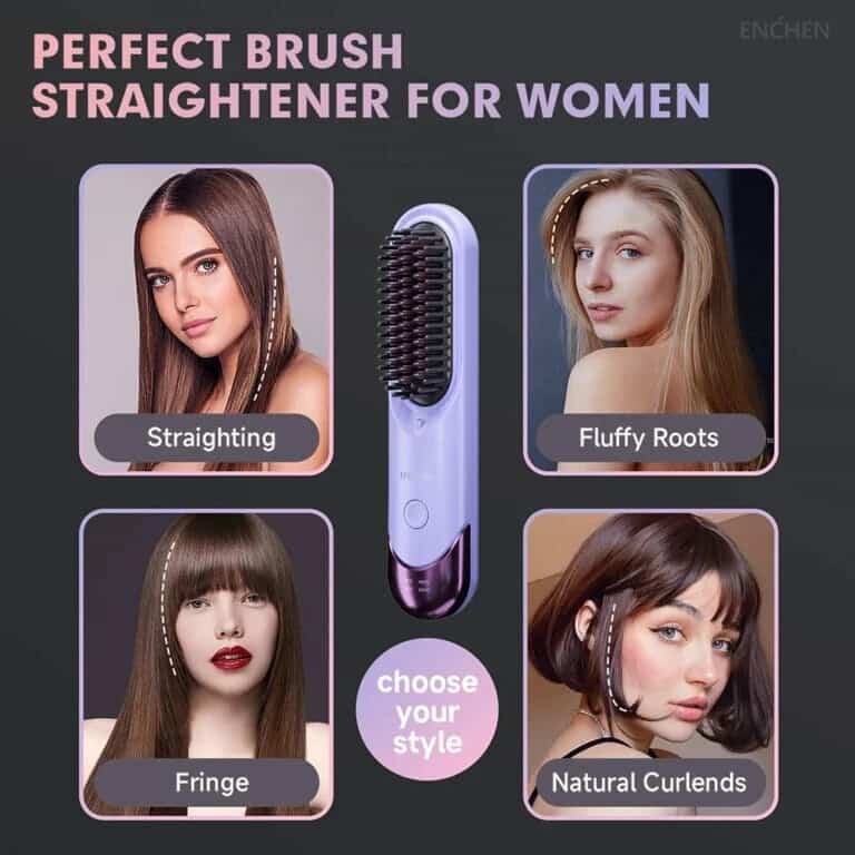 Picture of Xiaomi Enchen H100 Cordless Portable Hair Straightener Brush