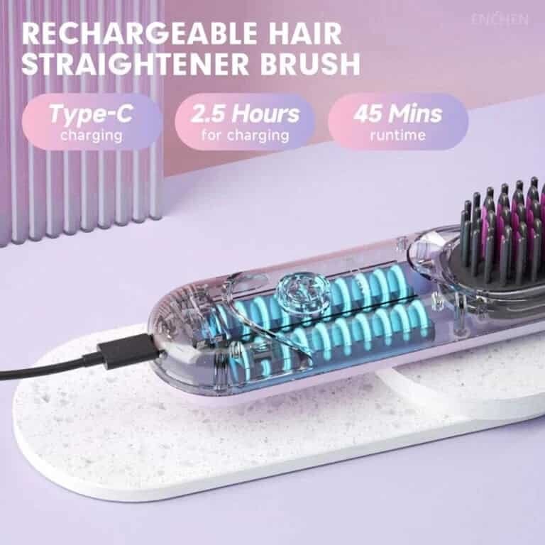 Picture of Xiaomi Enchen H100 Cordless Portable Hair Straightener Brush
