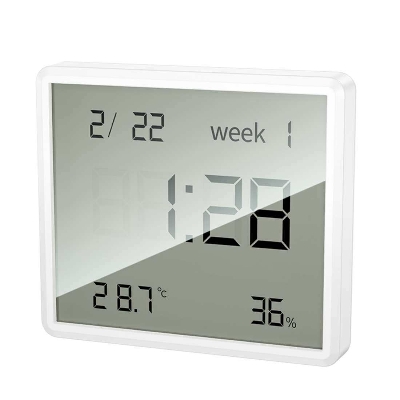 Picture of Hoco HX41 Hygrometer Clock Temperature and Humidity Monitor