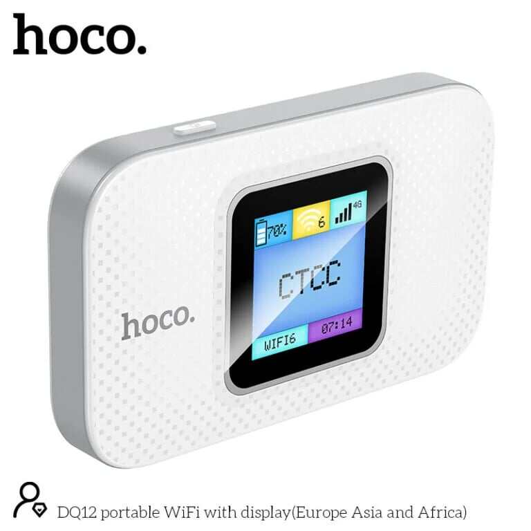 Picture of Hoco DQ12 Mobile Portable Wi-Fi with Display