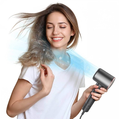 Picture of Remax RS-HD06 High Speed Negative Ion Hair Dryer 1600W - Grey