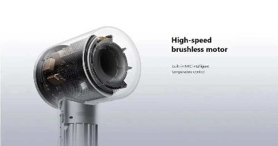 Picture of Remax RS-HD06 High Speed Negative Ion Hair Dryer 1600W - Grey