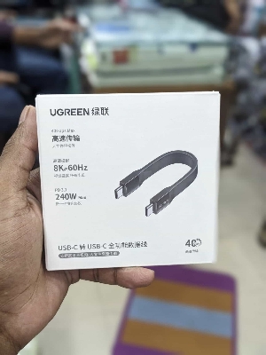 Picture of Ugreen L315 240W 8K@60Hz USB-C to USB-C Short Cable 40Gbps 0.12m (75176)