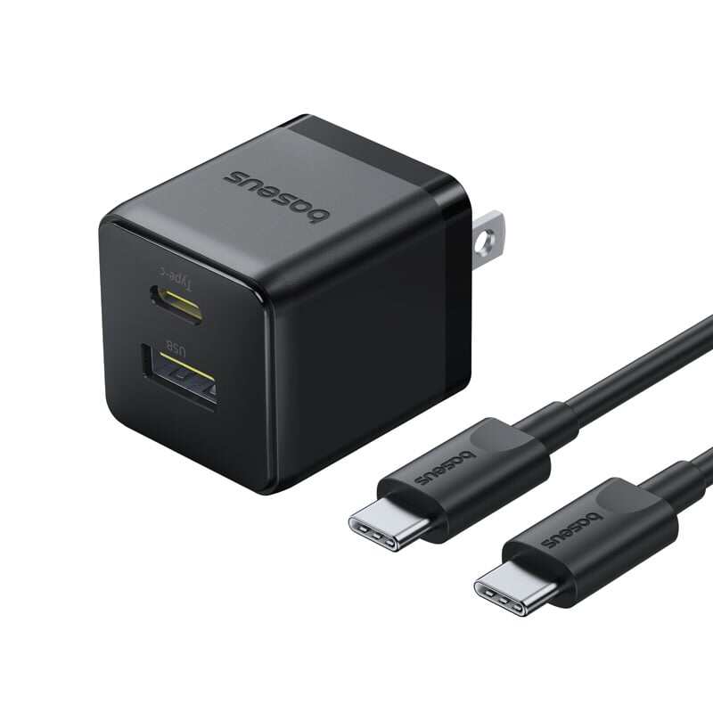 Picture of Baseus Palm 30W Fast Charger C+U With 60W Type-c Cable