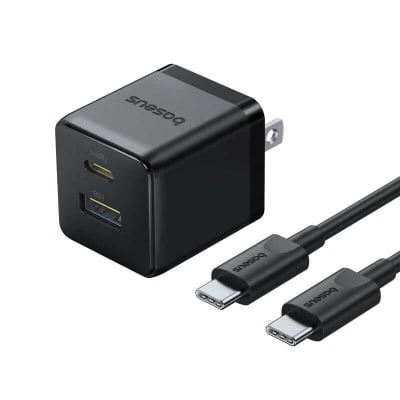 Picture of Baseus Palm 30W Fast Charger C+U With 60W Type-c Cable