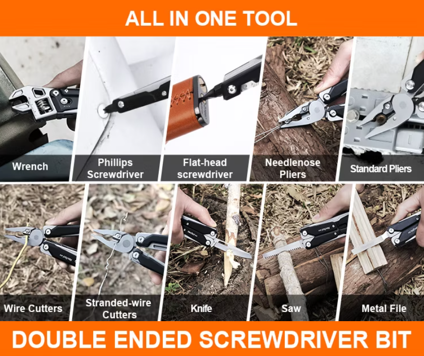 Picture of Nextool W4 Multifunctional Pliers Adjustable Ratchet Wrench Multitool