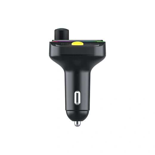 Picture of WiWU Wi-QC031 Bluetooth 5.3 Car FM Transmitter with RGB Lights & 38W Fast Charging (MP3)