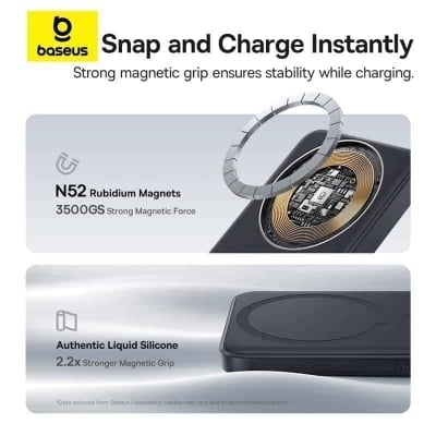 Picture of Baseus EnerFill FM11 22.5W Magnetic Power Bank 10000mAh - Black