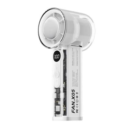 Picture of X05 Turbo Fan with Ice Cooling, 3000mAh Battery – White