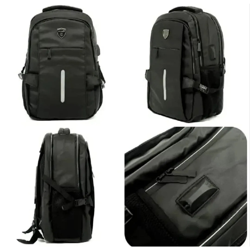 Picture of 15-Inch Laptop, Travel, School & College Backpack – Black