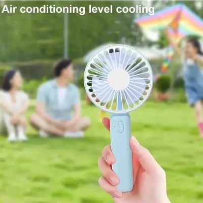 Picture of HOCO MMJ-02 Handheld Fan – White