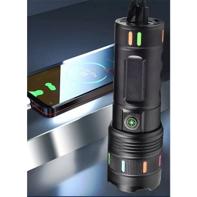Picture of Sanford 20,000mAh Powerful LED Torch Light – Black