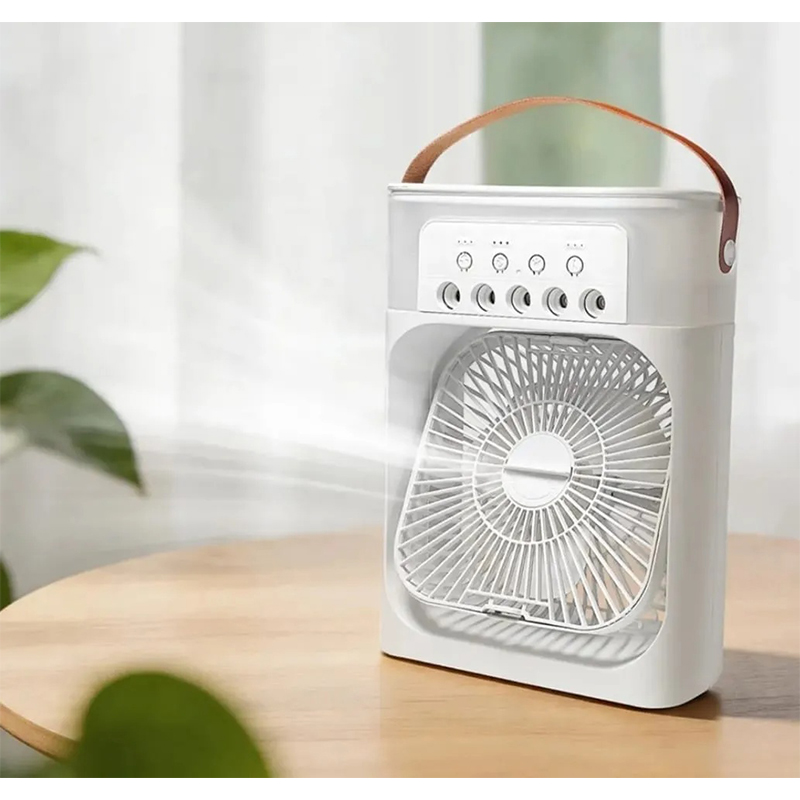 Picture of Mini USB Air Cooler Fan with Humidifier & Water Mist – Black