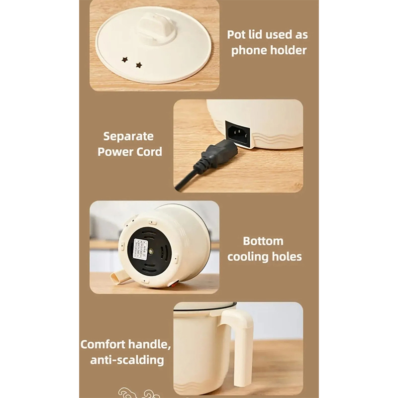 Picture of Multifunctional Non-Stick Mini Electric Cooker & Frying Pan – Green