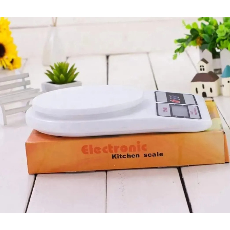 Picture of 10kg Digital Kitchen Scale with 1g Precision – White