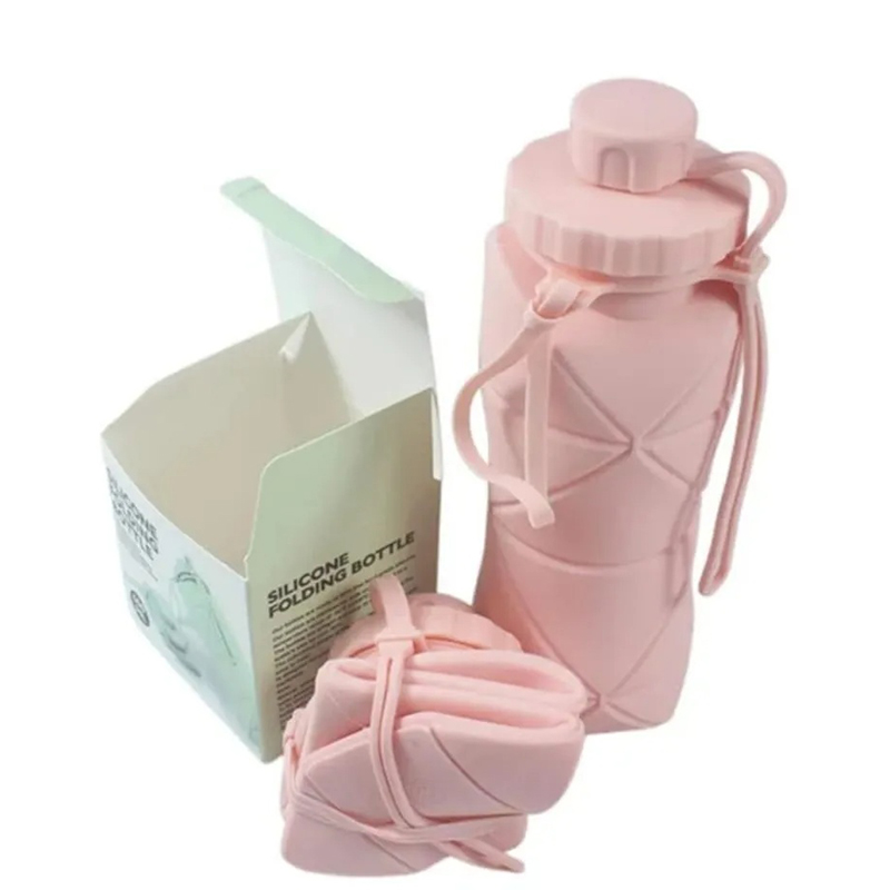 Picture of Portable Foldable Silicone Sports Water Bottle – Multicolor