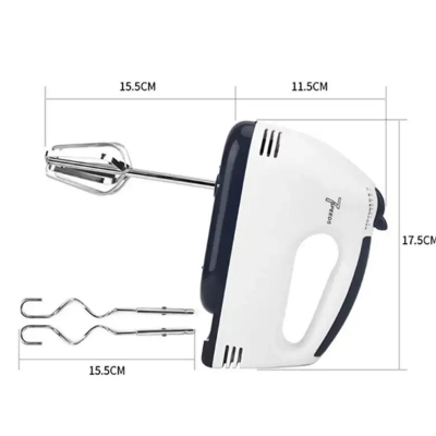 Picture of Scarlett 180W 7-Speed Electric Hand Mixer & Egg Beater – White