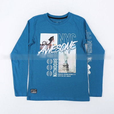 Picture of Men's and Boys' Export-Quality Long-Sleeve Cotton T-Shirt