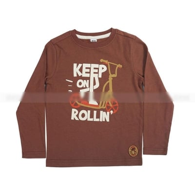 Picture of Boys' Export-Quality Long-Sleeve Cotton T-Shirt