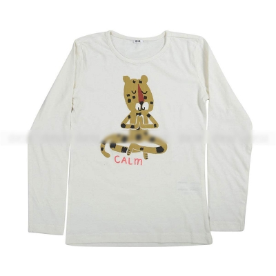 Picture of Girls' Export-Quality Long-Sleeve Cotton T-Shirt