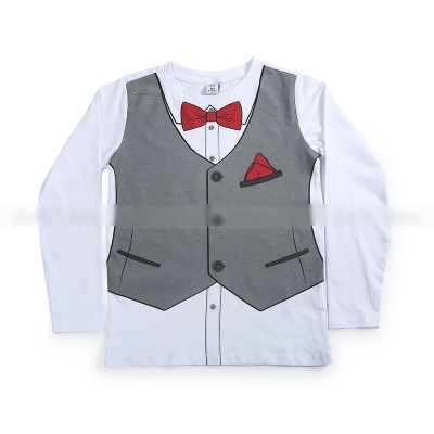 Picture of Boys' Export-Quality Long-Sleeve Cotton T-Shirt
