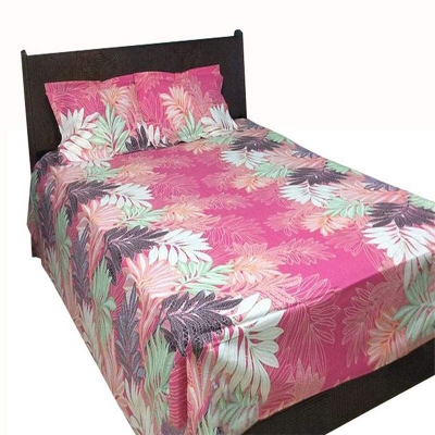 Picture of 3-Piece King-Size Printed Cotton Bed Sheet Set
