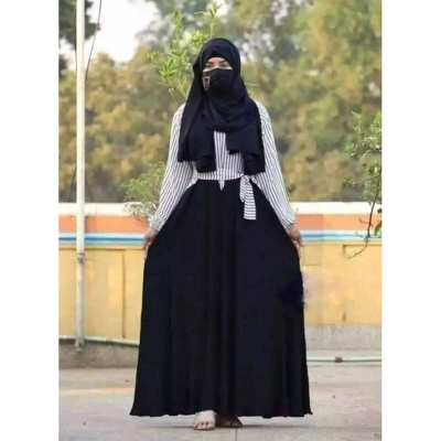 Picture of 3-Piece Abaya, Hijab and Niqab Set for Women