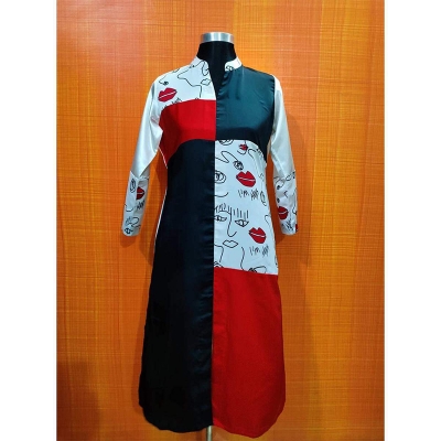 Picture of Women's Stitched One-Piece Kurti Kameez