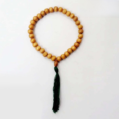 Picture of Wooden 33-Bead Tasbih Set – 4 Pieces, 2 Colors