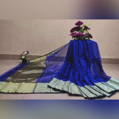 Picture of Tangail Half Silk Saree for Women