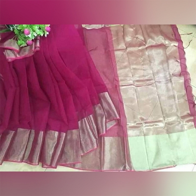 Picture of Tangail Half Silk Saree for Women