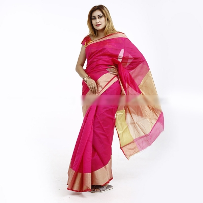 Picture of Tangail Half Silk Saree for Women