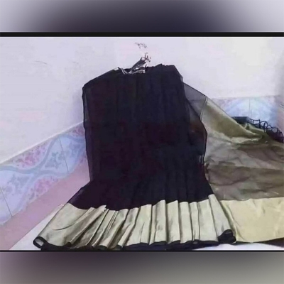 Picture of Tangail Half Silk Saree for Women
