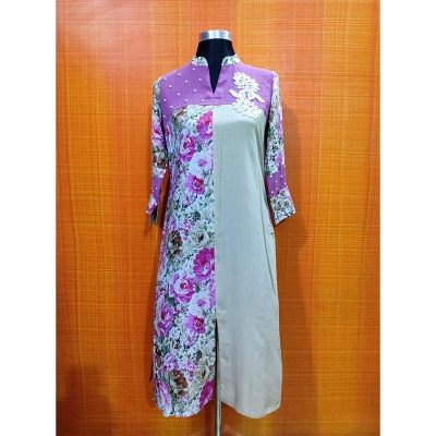Picture of Women's Stitched One-Piece Kurti Kameez