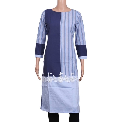 Picture of Women's Stitched One-Piece Full-Cotton Kurti Kameez