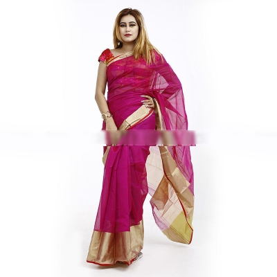 Picture of Tangail Half Silk Saree for Women