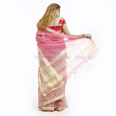 Picture of Tangail Half Silk Saree for Women