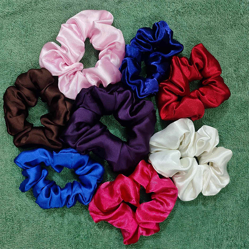 Picture of Girls' Silk Hair Band Set – 6 Pieces
