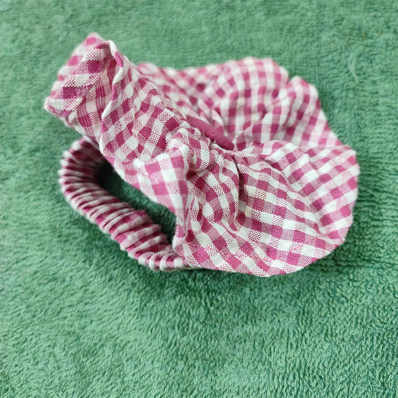 Picture of Cotton Scrunchie Hair and Wrist Band for Girls – 1 Piece