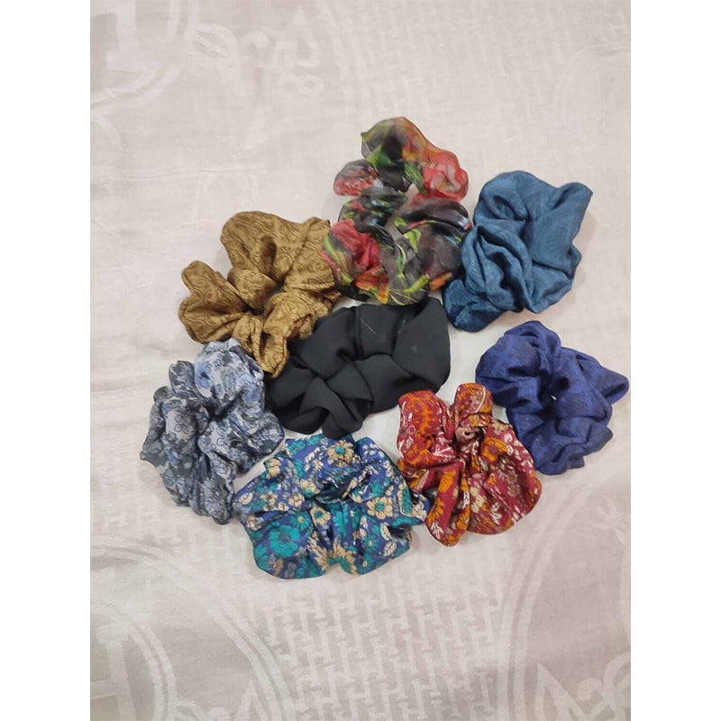 Picture of Girls' Silk Hair Band Set – 7 Pieces