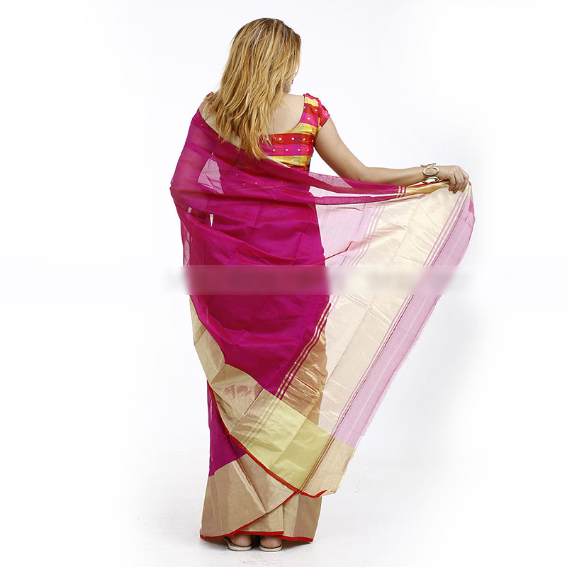 Picture of Tangail Half Silk Saree for Women