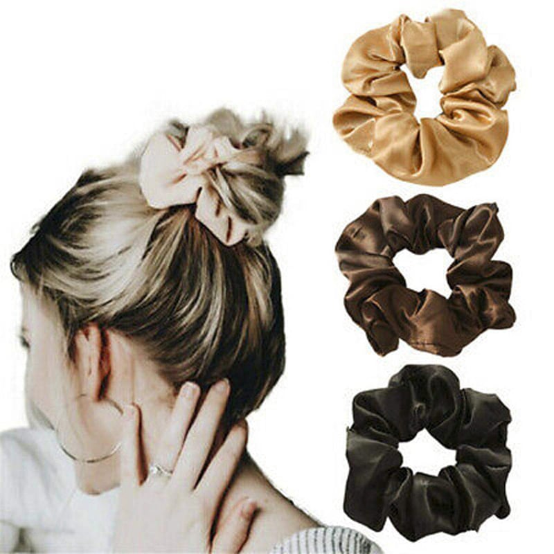 Picture of Silk Scrunchie Hair and Wrist Band for Girls – 1 Piece