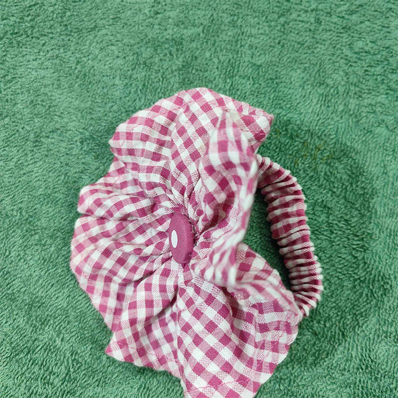 Picture of Cotton Scrunchie Hair and Wrist Band for Girls – 1 Piece