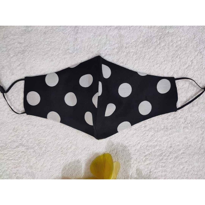 Picture of Women's 3-Layer Cotton Face Masks with Nose Bridge – 2 Pieces