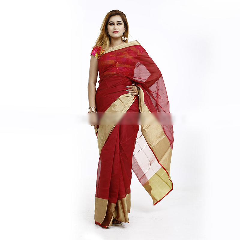 Picture of Tangail Half Silk Saree for Women