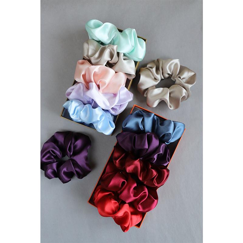 Picture of Silk Scrunchie Hair and Wrist Band for Girls – 1 Piece