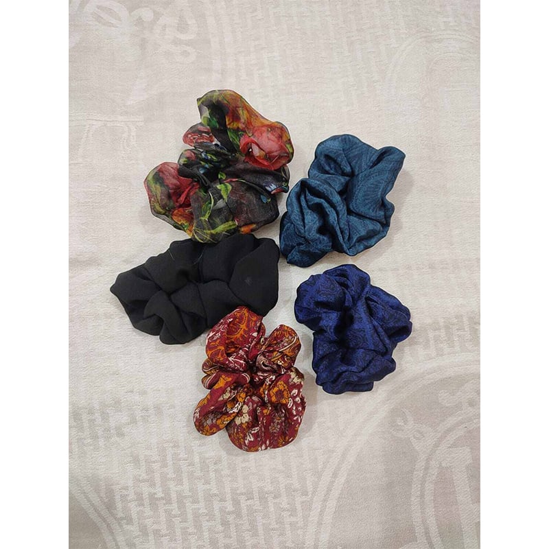 Picture of Girls' Silk Hair Band Set – 7 Pieces