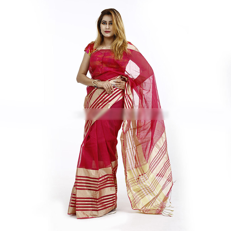 Picture of Tangail Half Silk Saree for Women