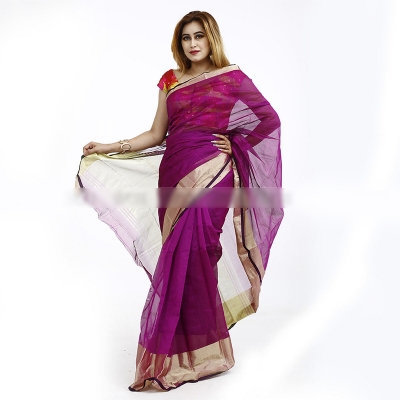 Picture of Tangail Half Silk Saree for Women