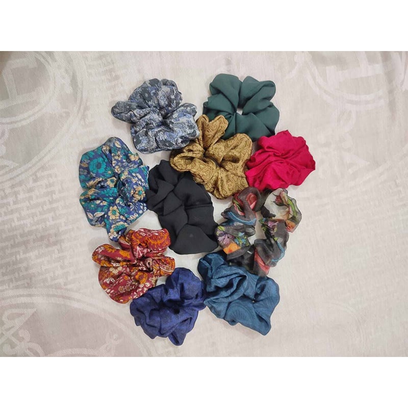 Picture of Girls' Silk Hair Band Set – 7 Pieces